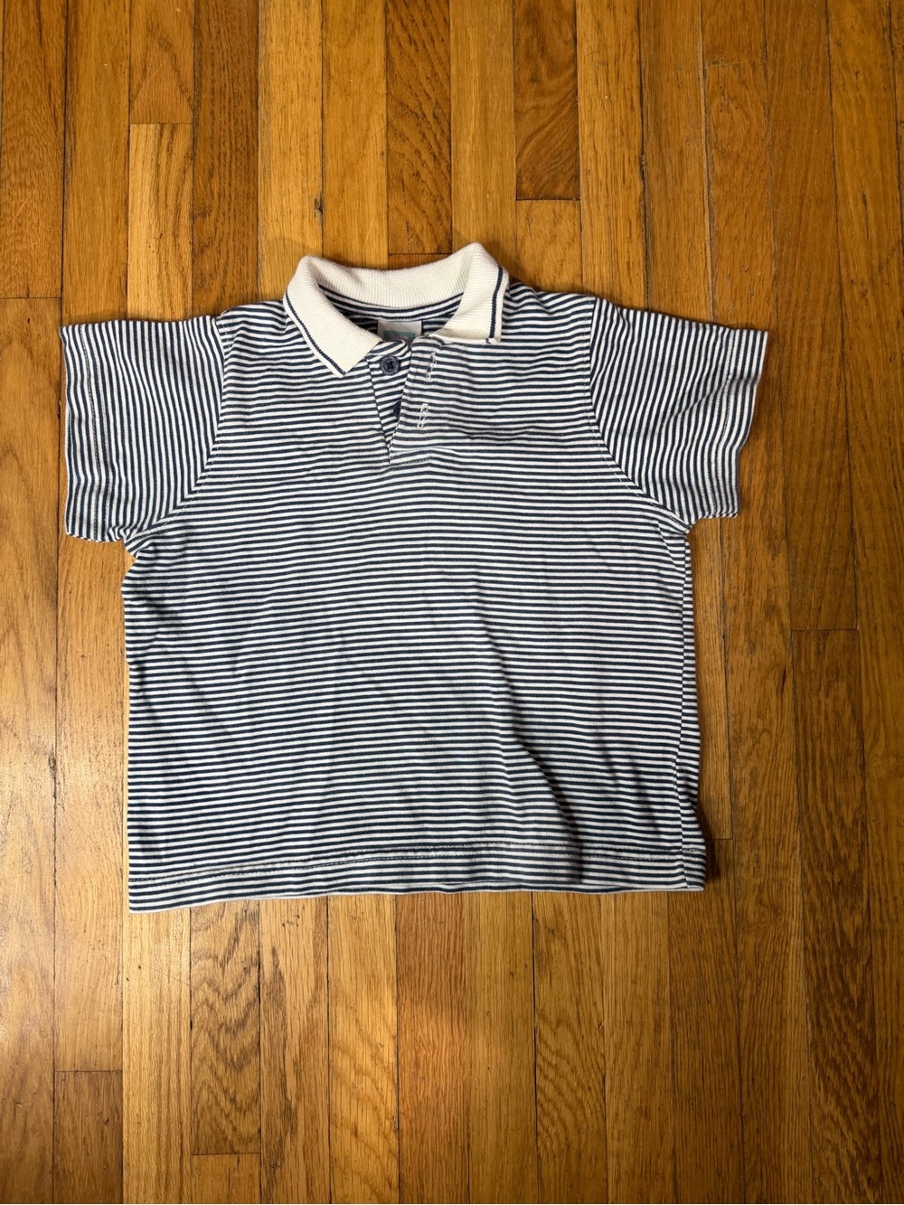 Vintage Little Me 24M Striped Polo